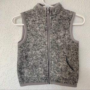 Cat & Jack Grey Fleece Vest